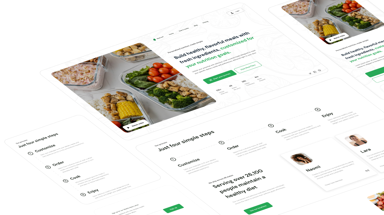 Subscription based Food Delivery | UX/UI Design
